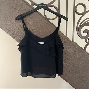 Studio Pasha Frilled Cropped Cami